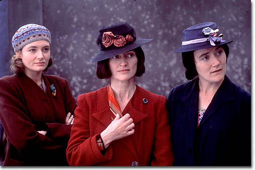Catherine McCormack as Christina, Brid Brennan as Agnes, and Sophie Thompson as Rose