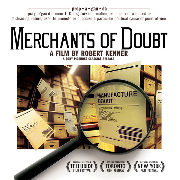 DVD cover Merchants of doubt