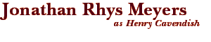 Jonathan Rhys Meyers