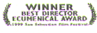 Winner Best Director Ecumenical Award